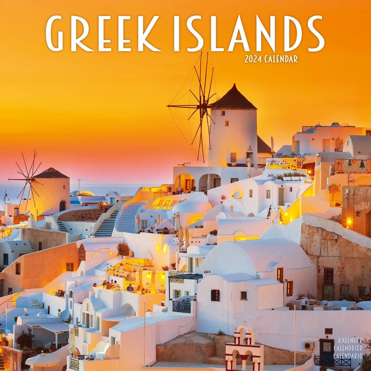 Kalender 2024 Greek Islands 30x30cm