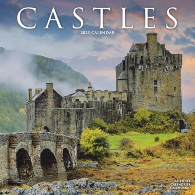 Kalender 2025 Castles 30x30cm