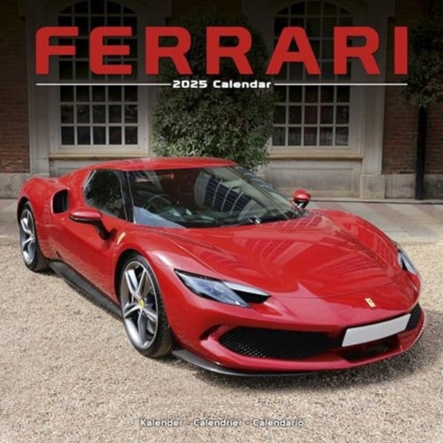 Kalender 2025 Ferrari 30x30cm