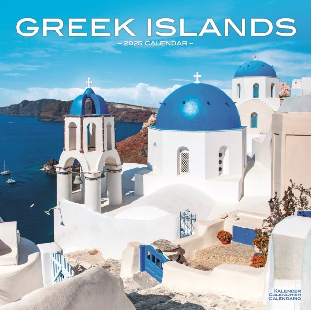 Kalender 2025 Greek Islands 30x30cm