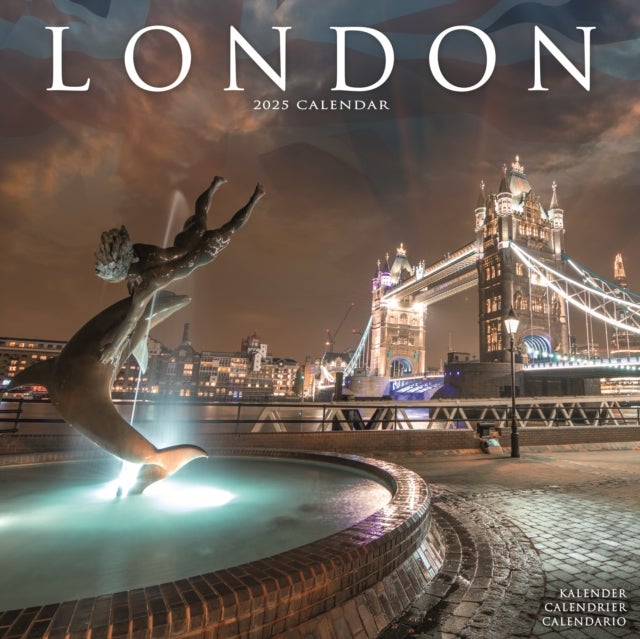 Kalender 2025 London 30x30cm