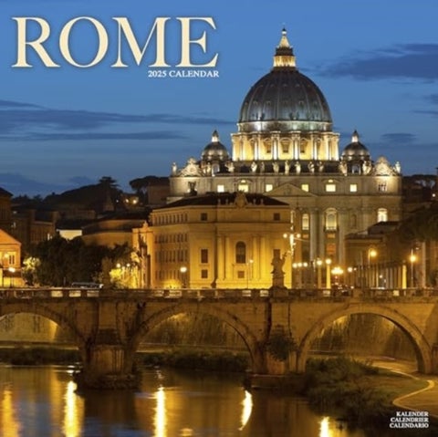 Kalender 2025 Rome 30x30cm