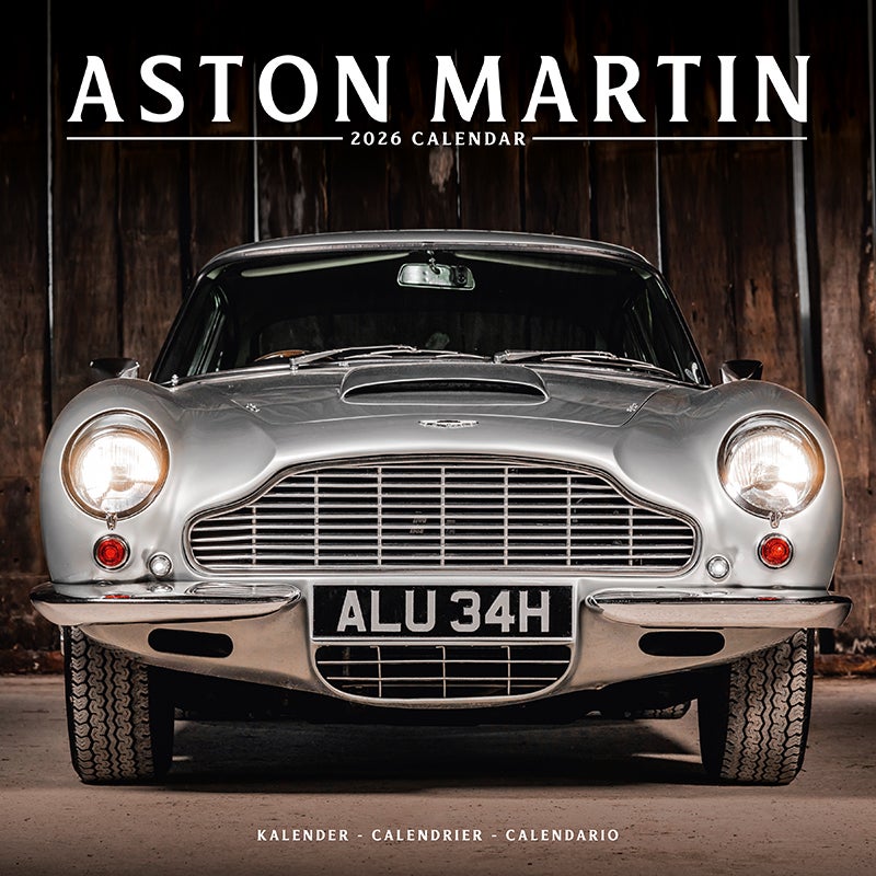 Kalender 2026 30x30 Aston Martin