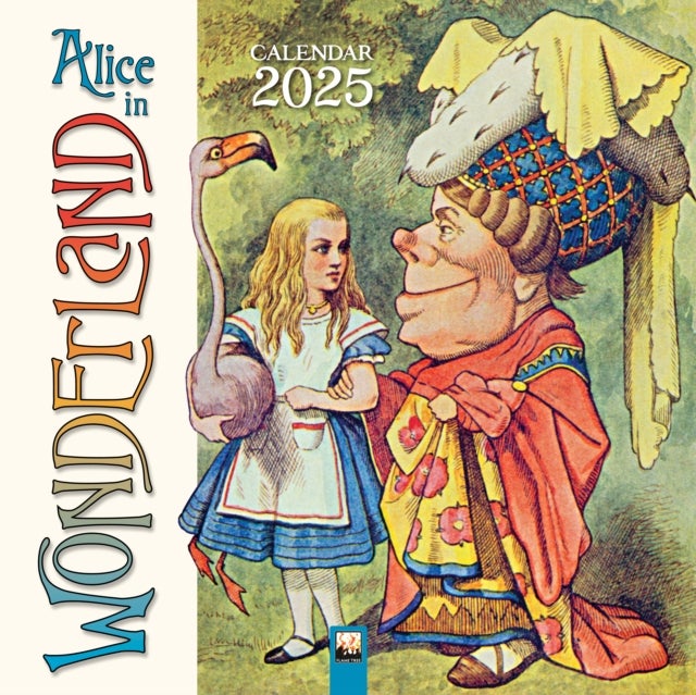 Kalender 2025 Al In Wonderland 30x30cm