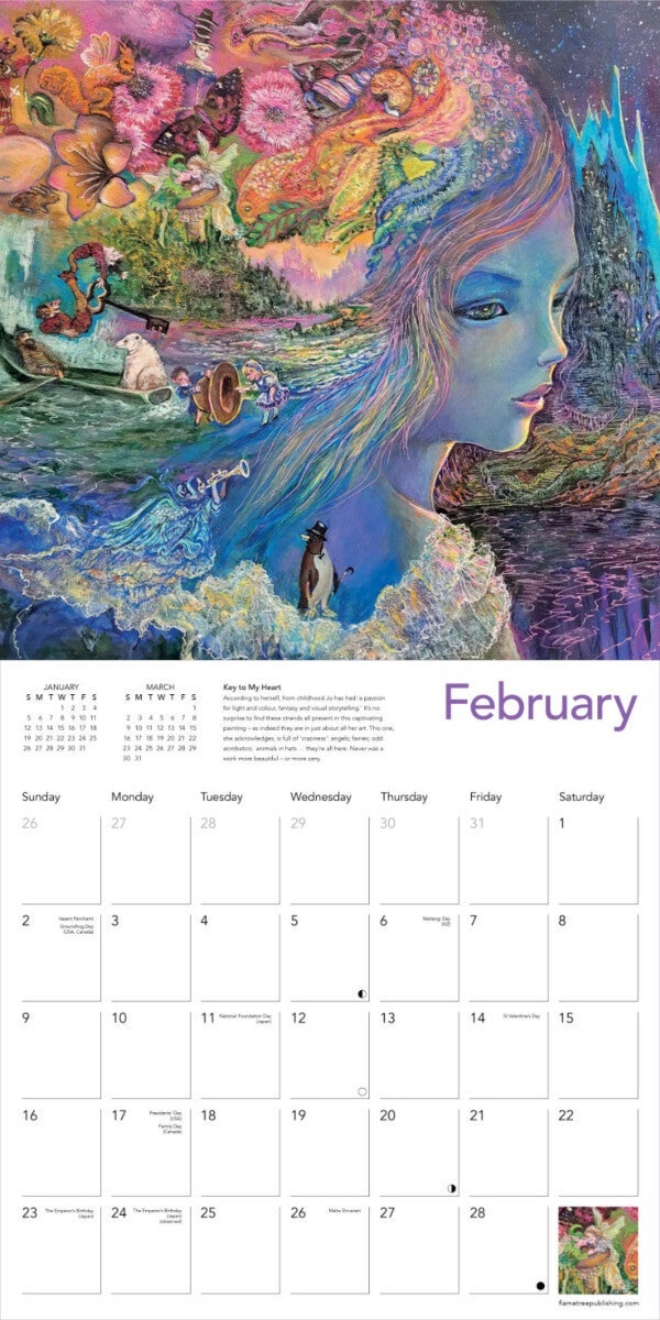 Kalender 2025 Celestial Journeys 30x30cm