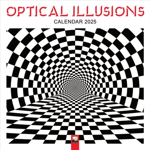 Kalender 2025 Optical Illusions 30x30cm