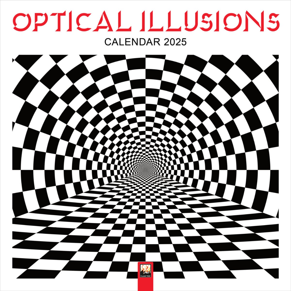 Kalender 2025 Optical Illusions 30x30cm