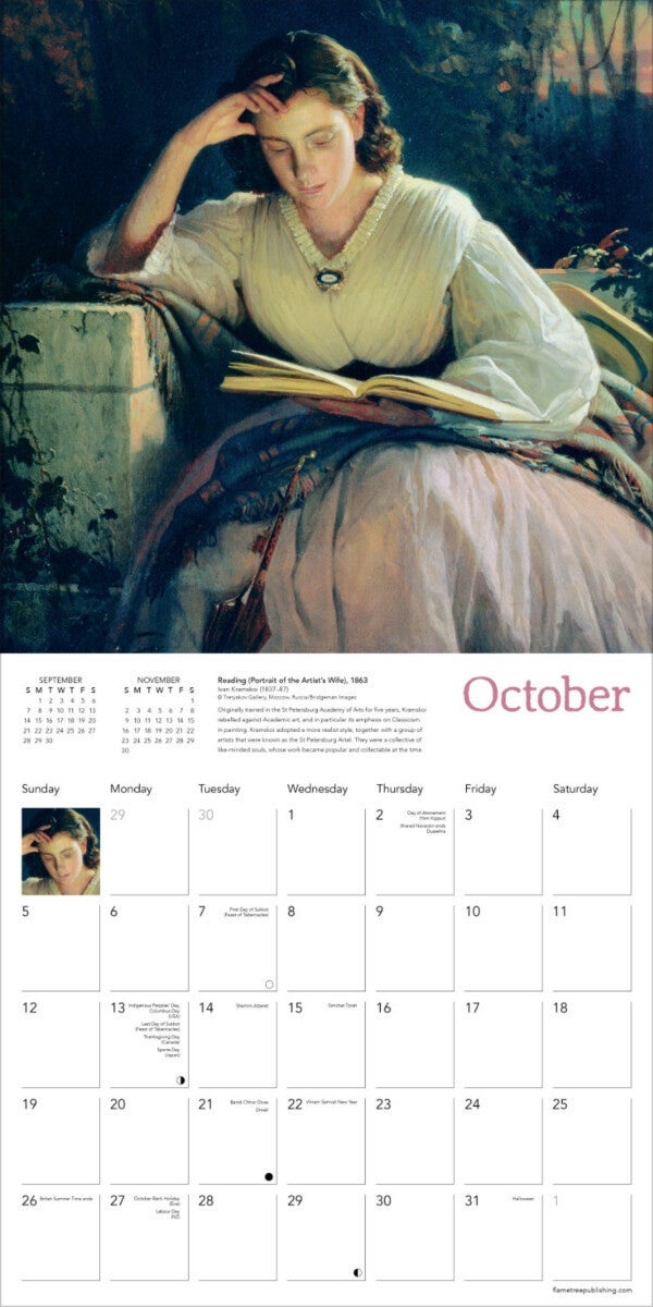 Kalender 2025 Book Lovers 30x30cm