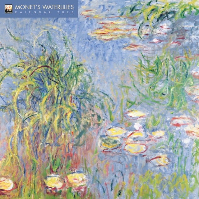Kalender 2025 Monet Waterlilies 30x30cm