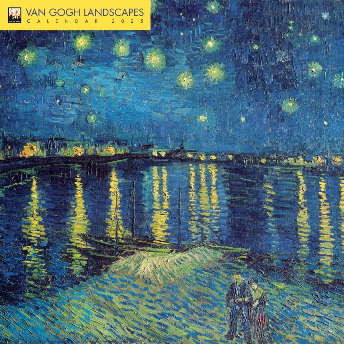 Kalender 2025 V Gogh Landscapes 30x30cm