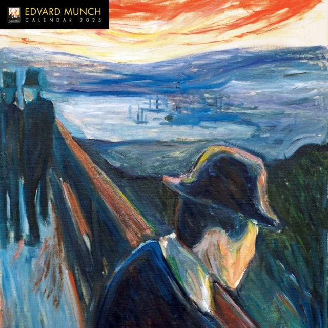 Kalender 2025 Edvard Munch 30x30cm