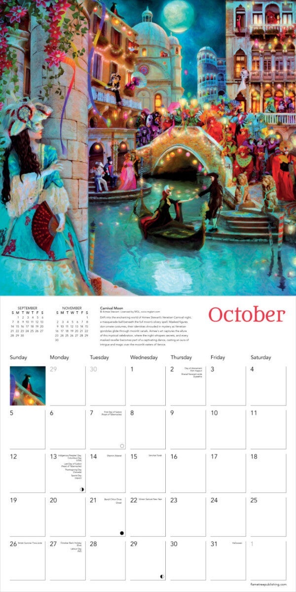 Kalender 2025 Aimee Stewart 30x30cm