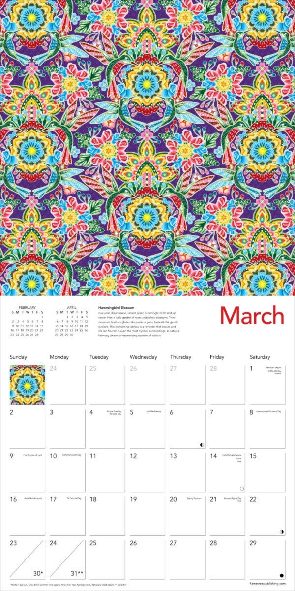 Kalender 2025 Catalina Estrada 30x30cm