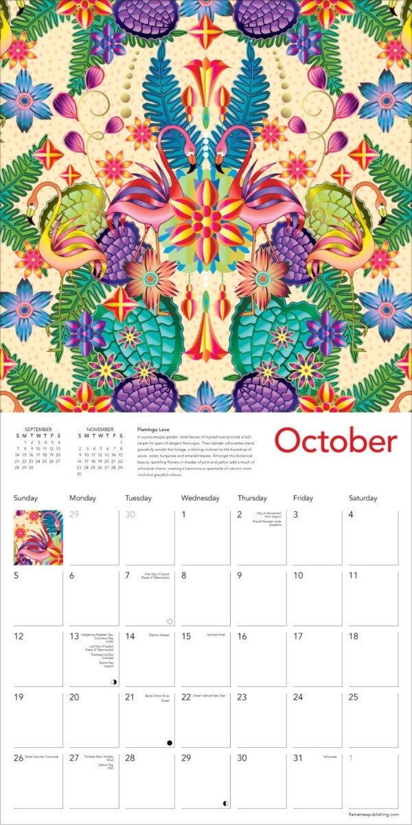 Kalender 2025 Catalina Estrada 30x30cm