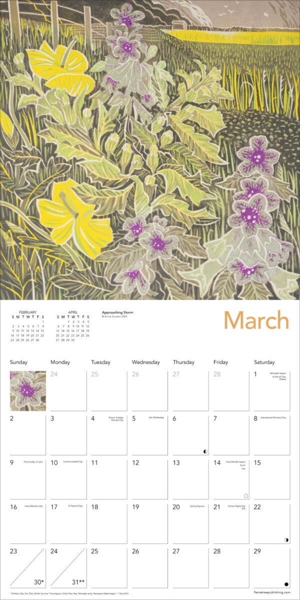 Kalender 2025 Annie Soudain 30x30cm
