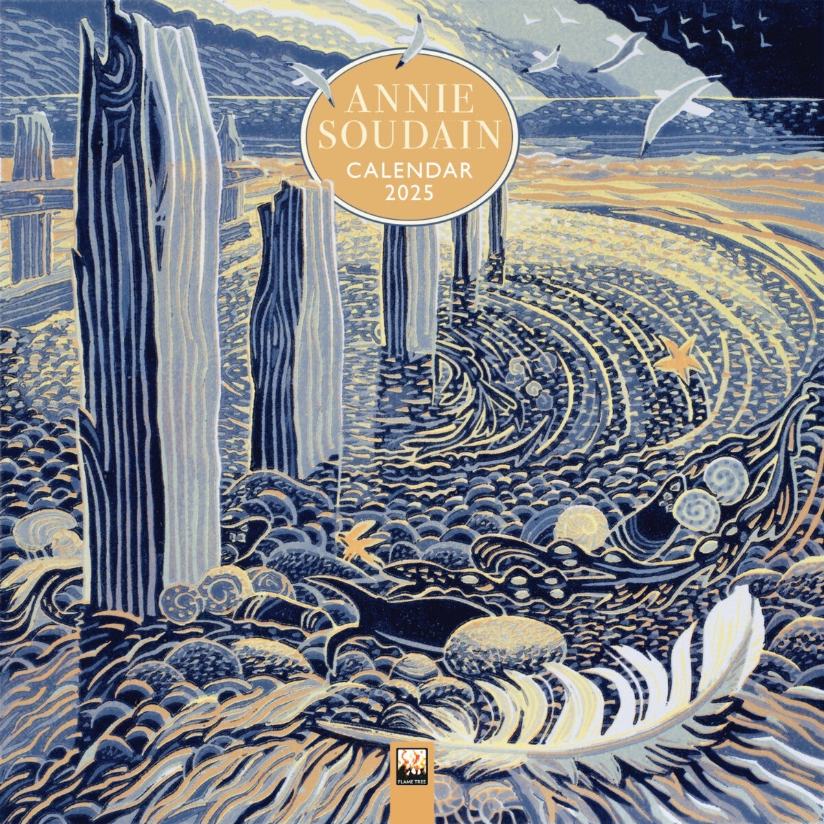 Kalender 2025 Annie Soudain 30x30cm