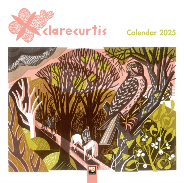 Kalender 2025 Clare Curtis 30x30cm