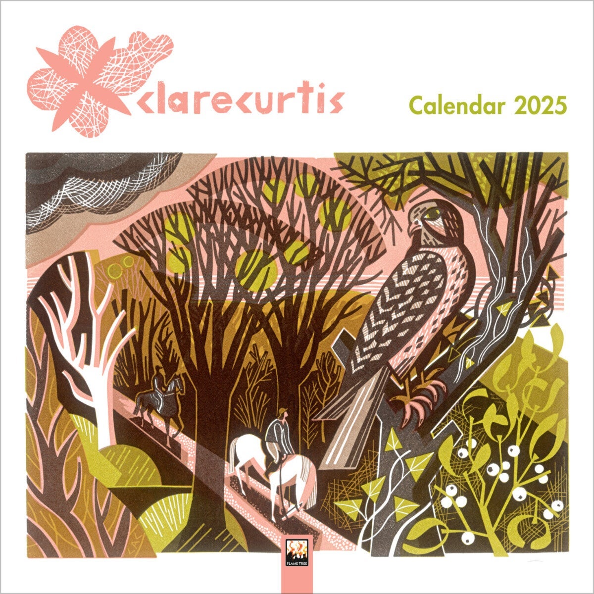 Kalender 2025 Clare Curtis 30x30cm