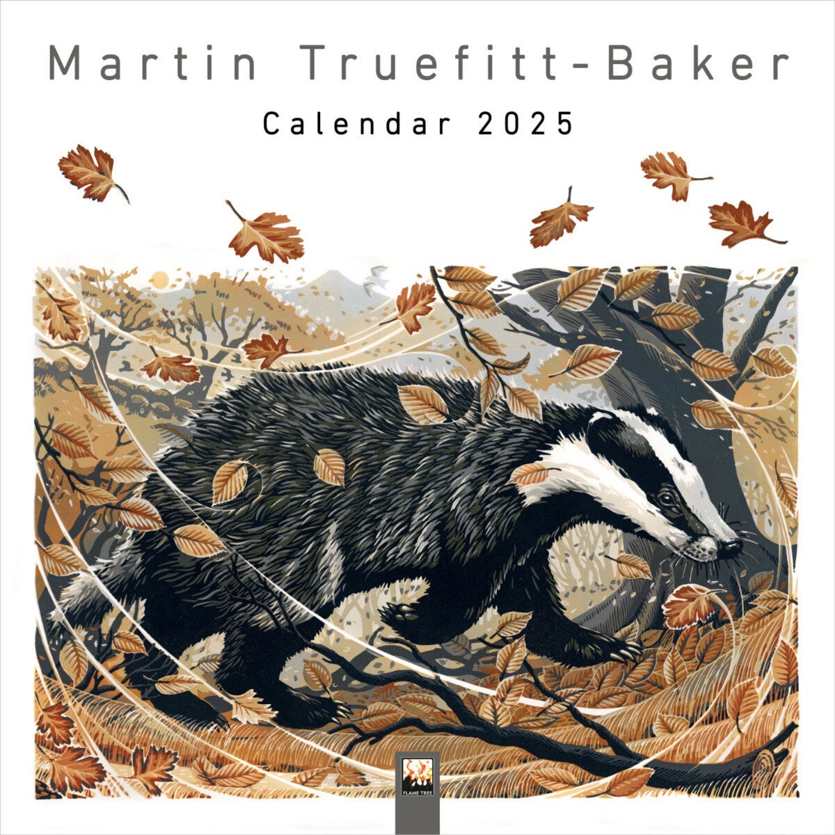 Kalender 2025 M Truefitt-Baker 30x30cm