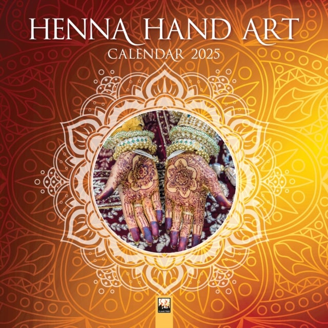 Kalender 2025 Henna Hand Art 30x30cm