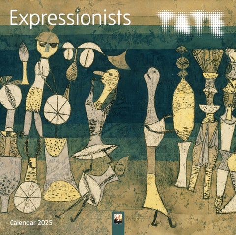 Kalender 2025 Expressionists 30x30cm