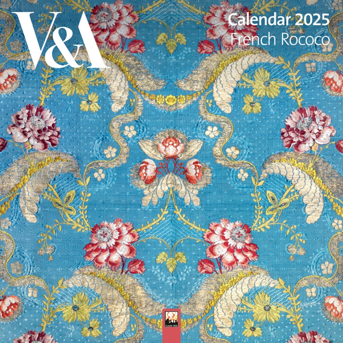 Kalender 2025 French Rococo 30x30cm
