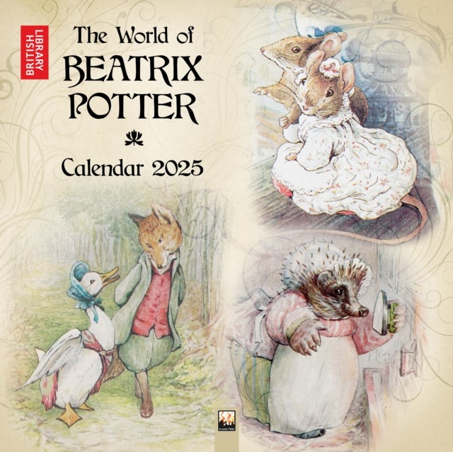 Kalender 2025 Beatrix Potter 30x30cm
