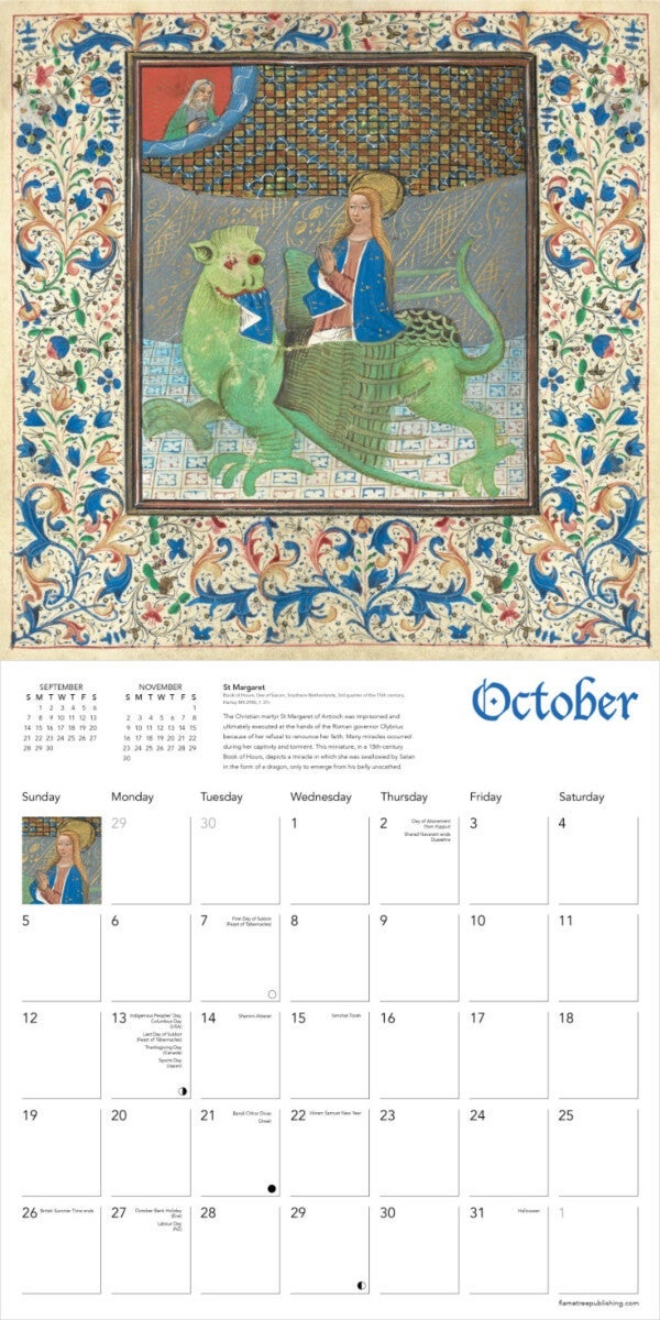 Kalender 2025 Illumi Manuscripts 30x30cm