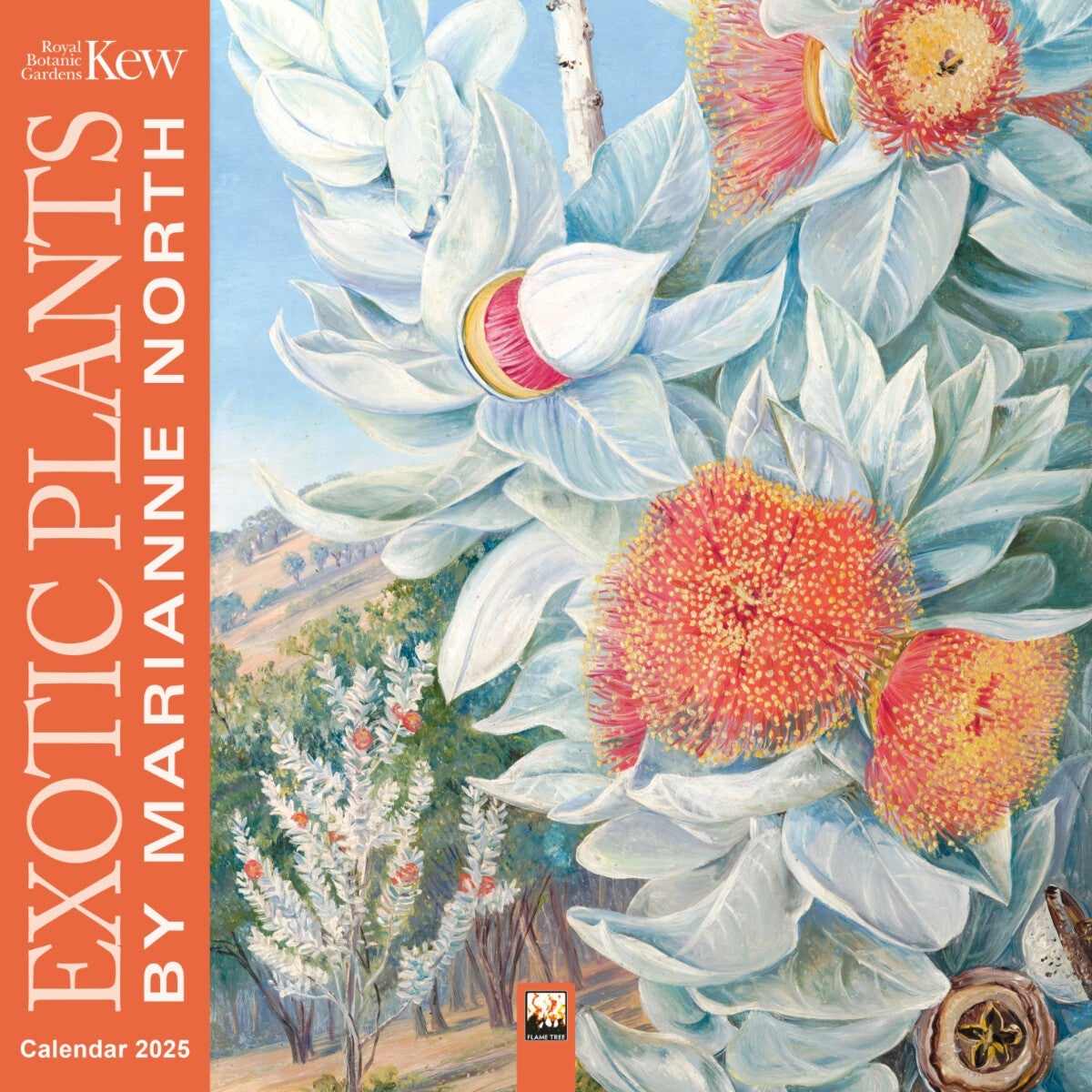 Kalender 2025 Marianne North  30x30cm