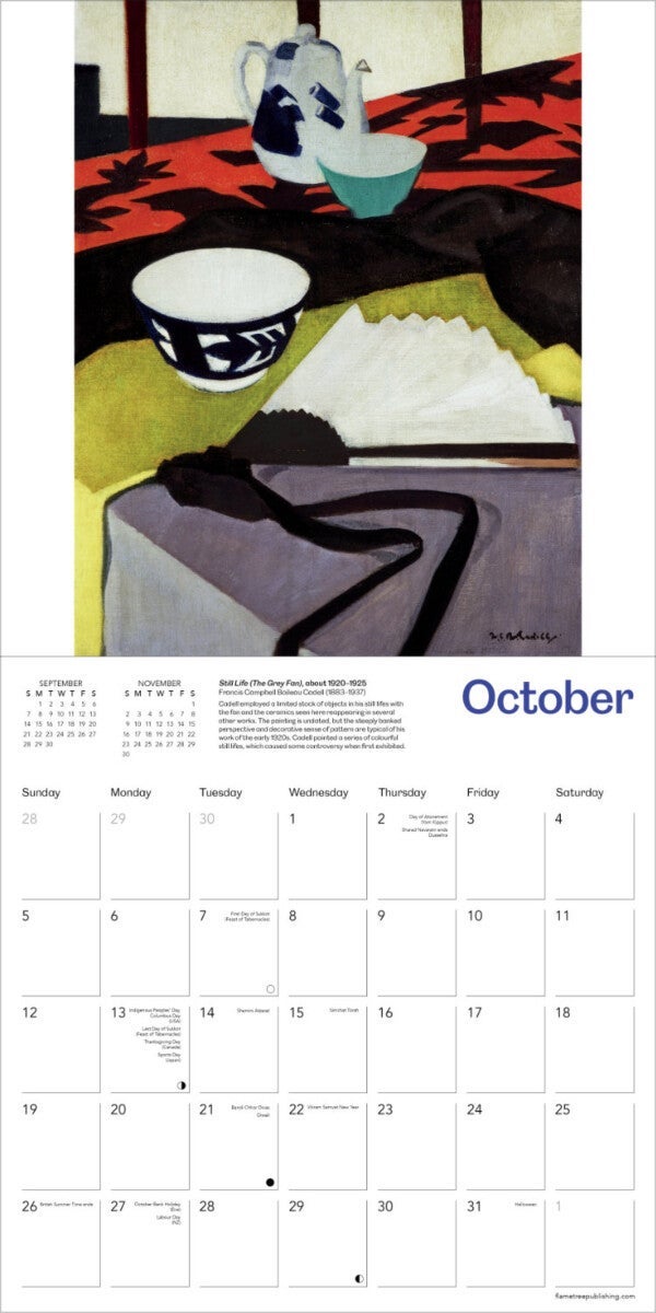 Kalender 2025 Scot Colourists 30x30cm