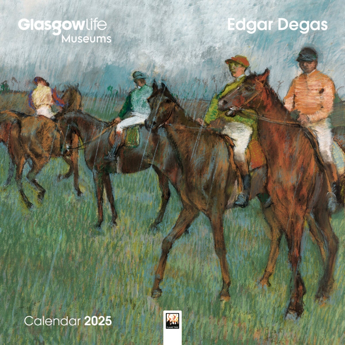 Kalender 2025 Edgar Degas 30x30cm