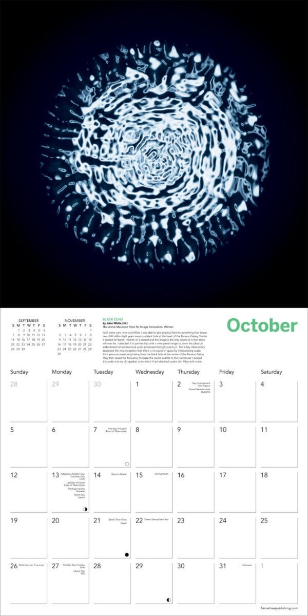 Kalender 2025 Astronomy 30x30cm