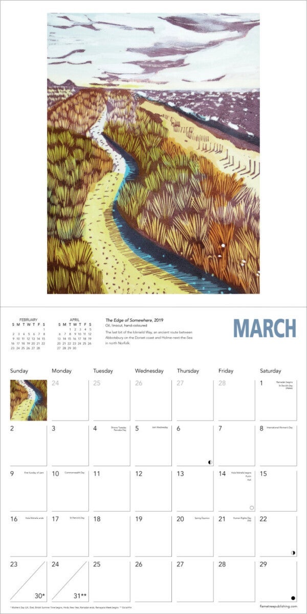 Kalender 2025 Liz Somerville 30x30cm