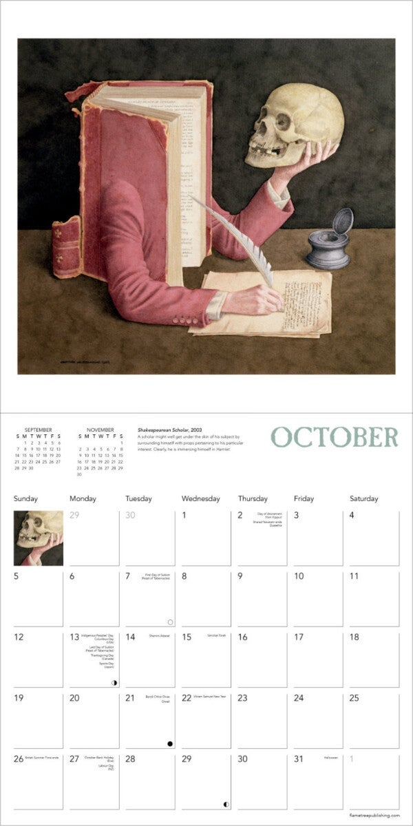 Kalender 2025 J Wolstenholme 30x30cm