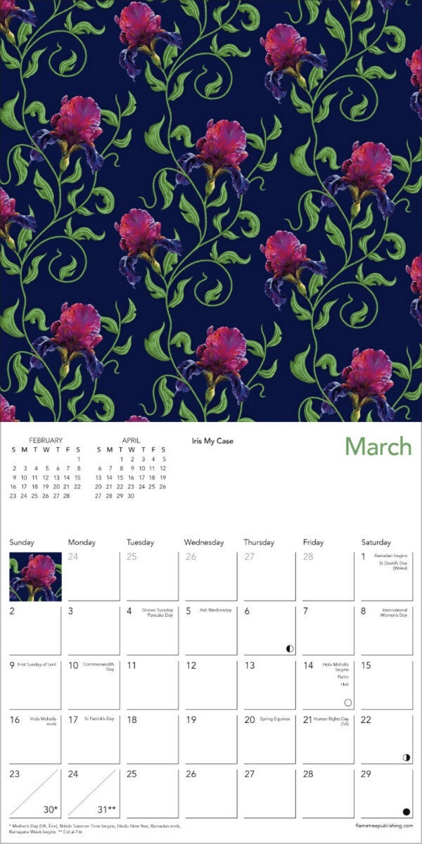 Kalender 2025 The Garden Project 18x18cm