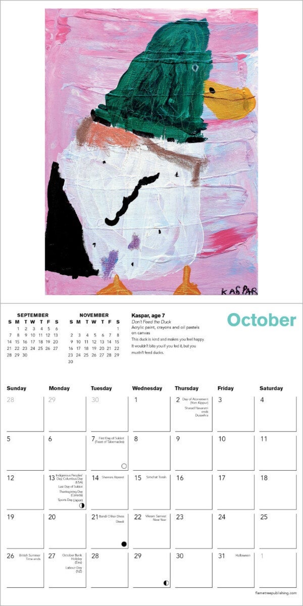 Kalender 2025 Young Artists 18x18cm