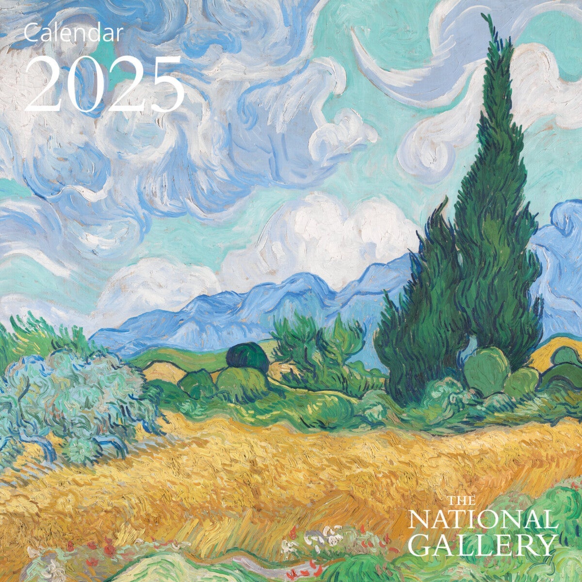 Kalender 2025 National Gallery 18x18cm