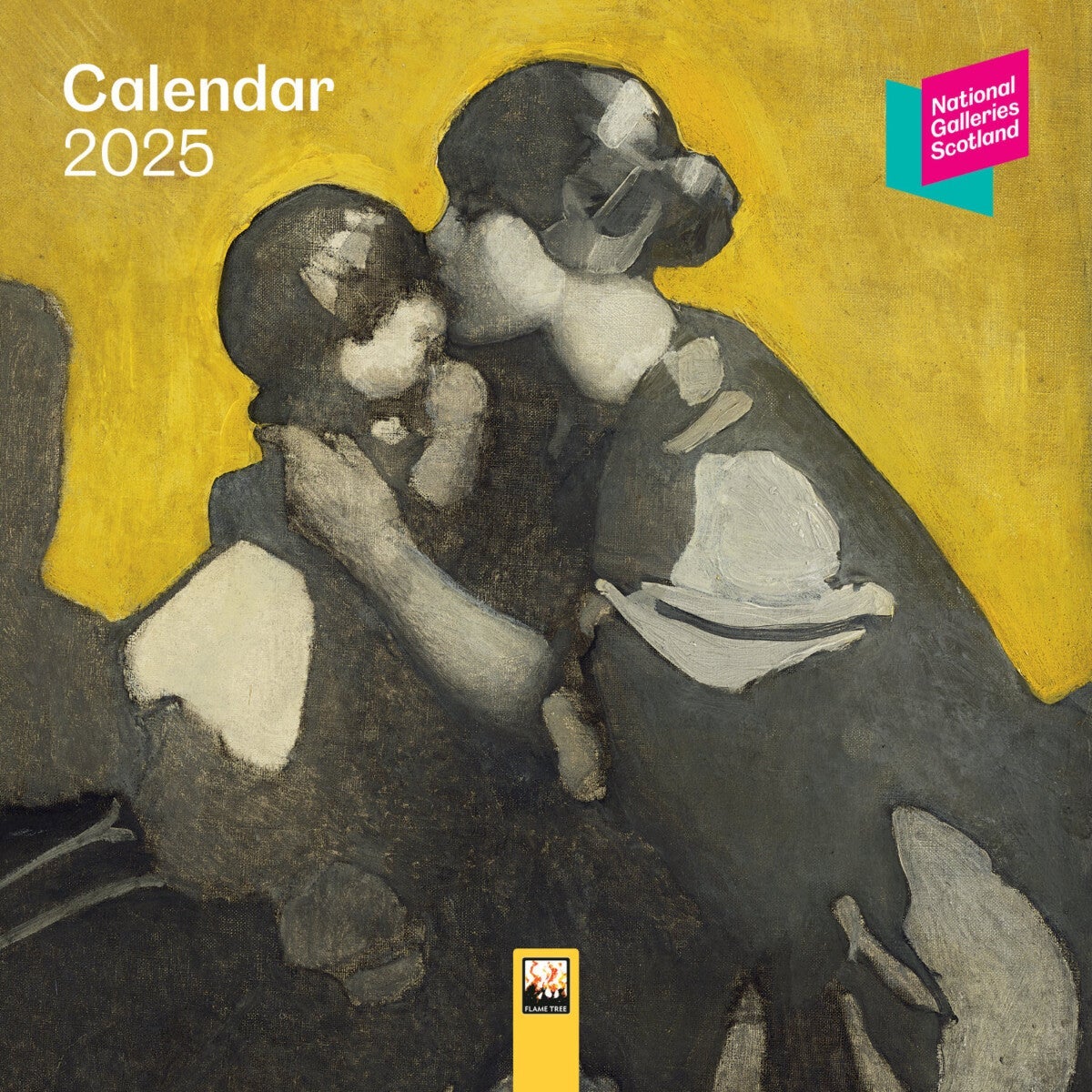 Kalender 2025 National Galleries 18x18cm