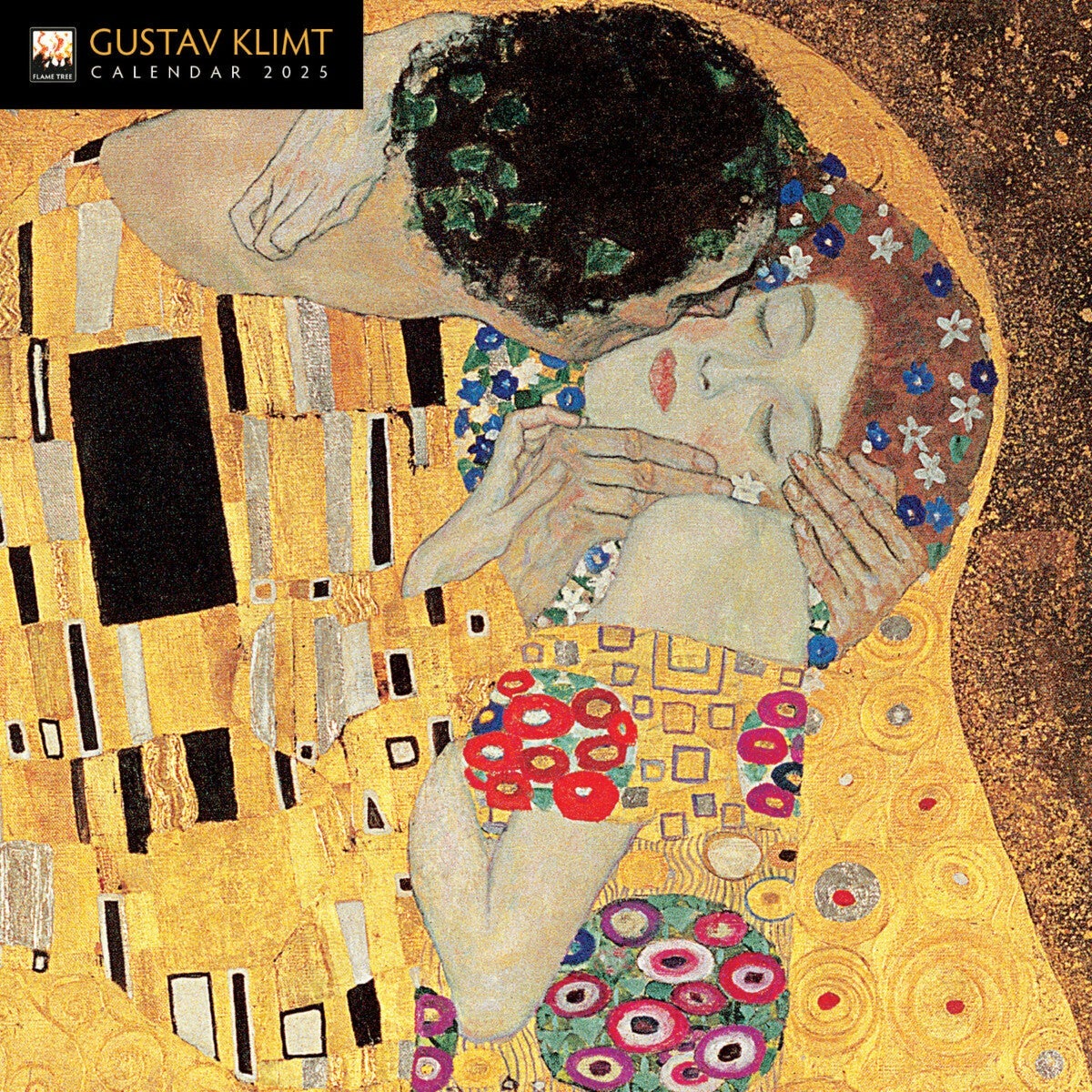 Kalender 2025 Gustav Klimt 18x18cm
