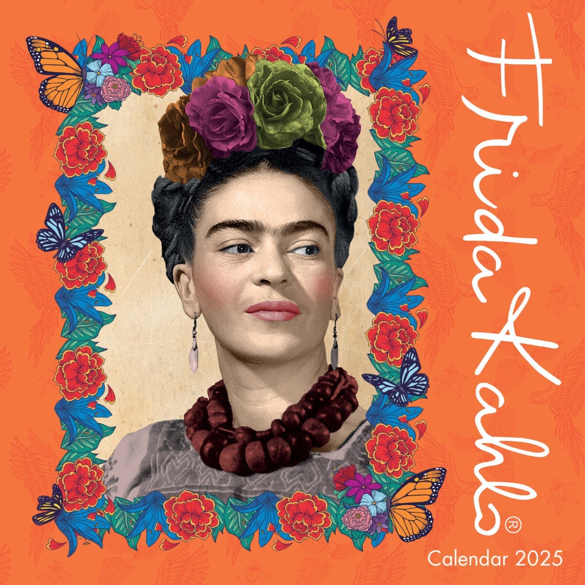 Kalender 2025 Frida Kahlo 18x18cm
