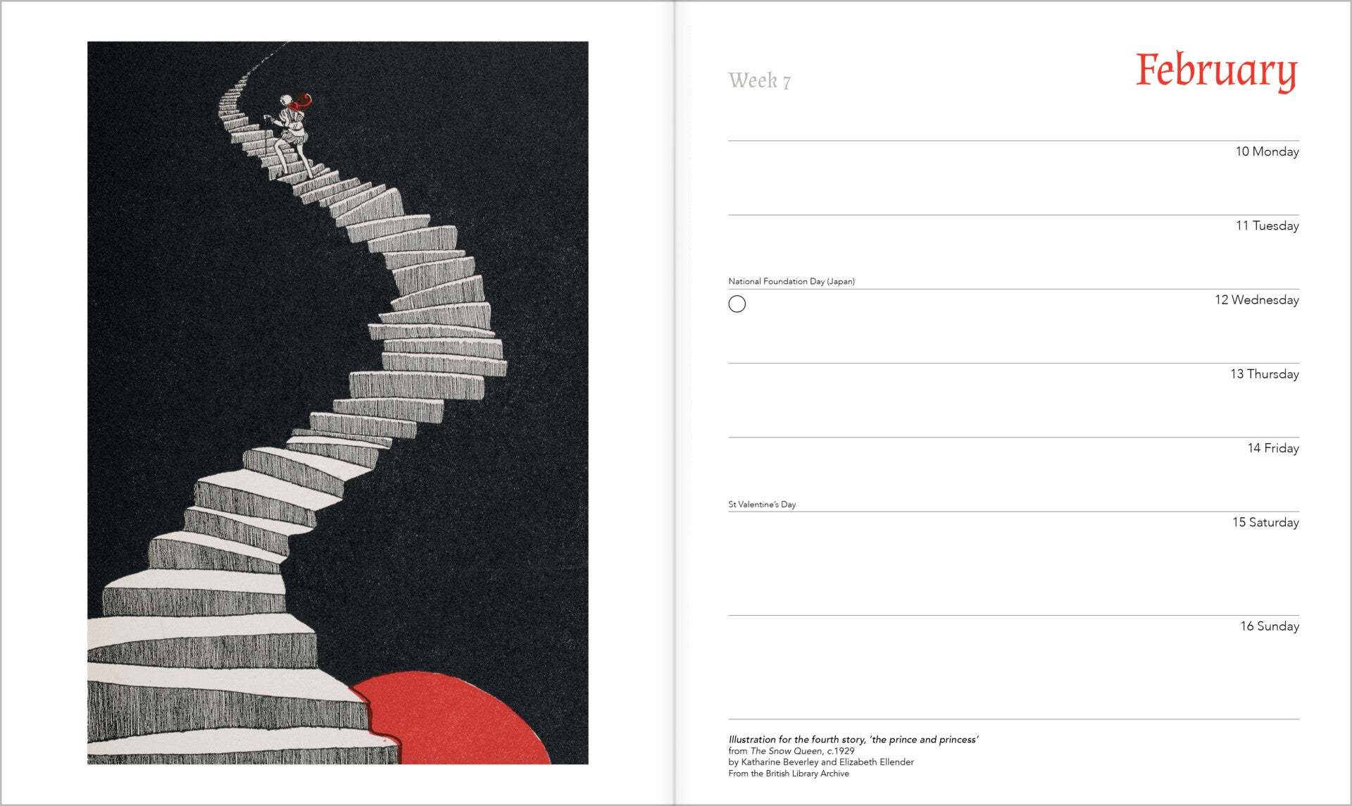Bordkalender 2025 Illustrators 193x230mm