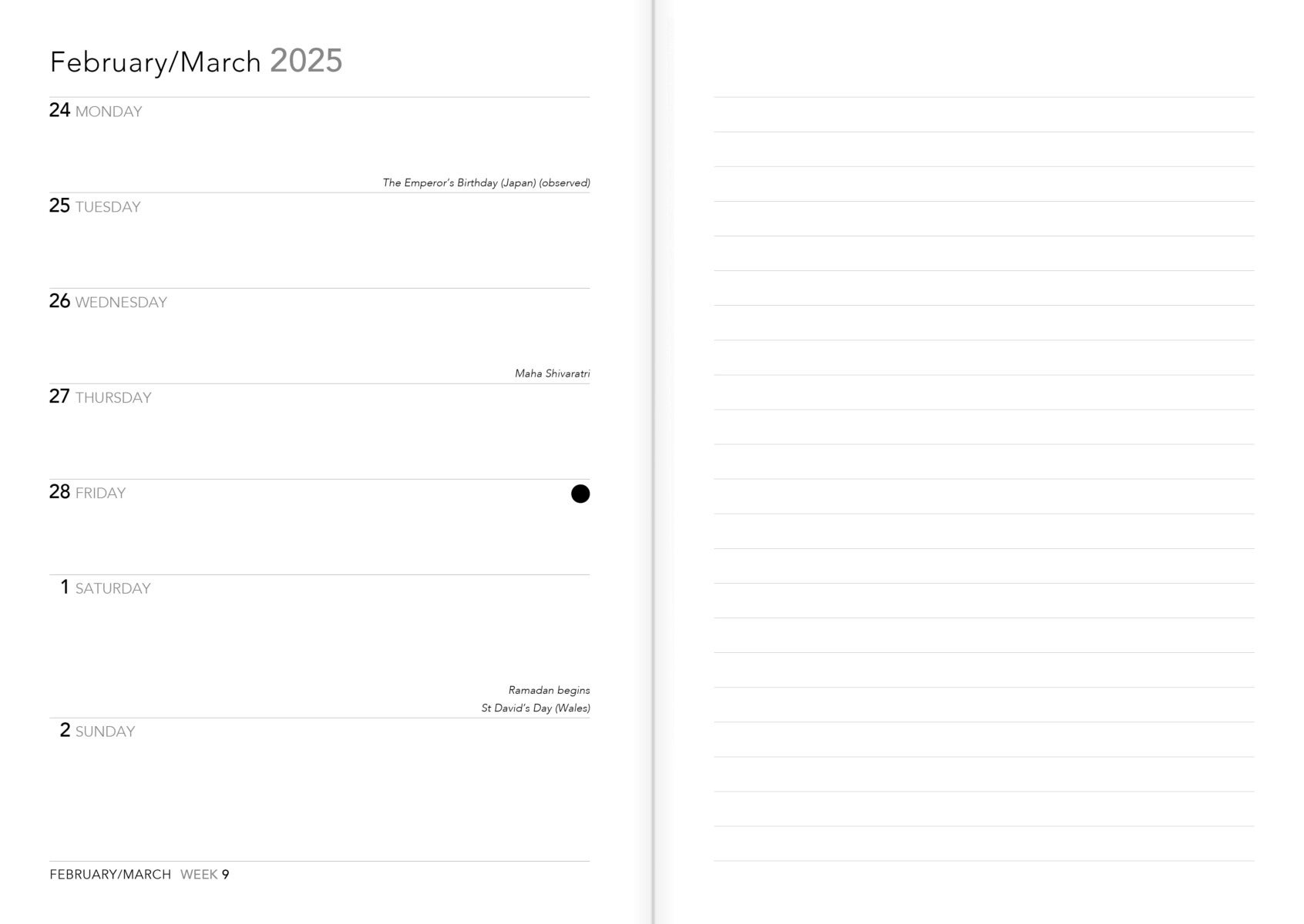 Agenda 2025 Alice 148x210mm