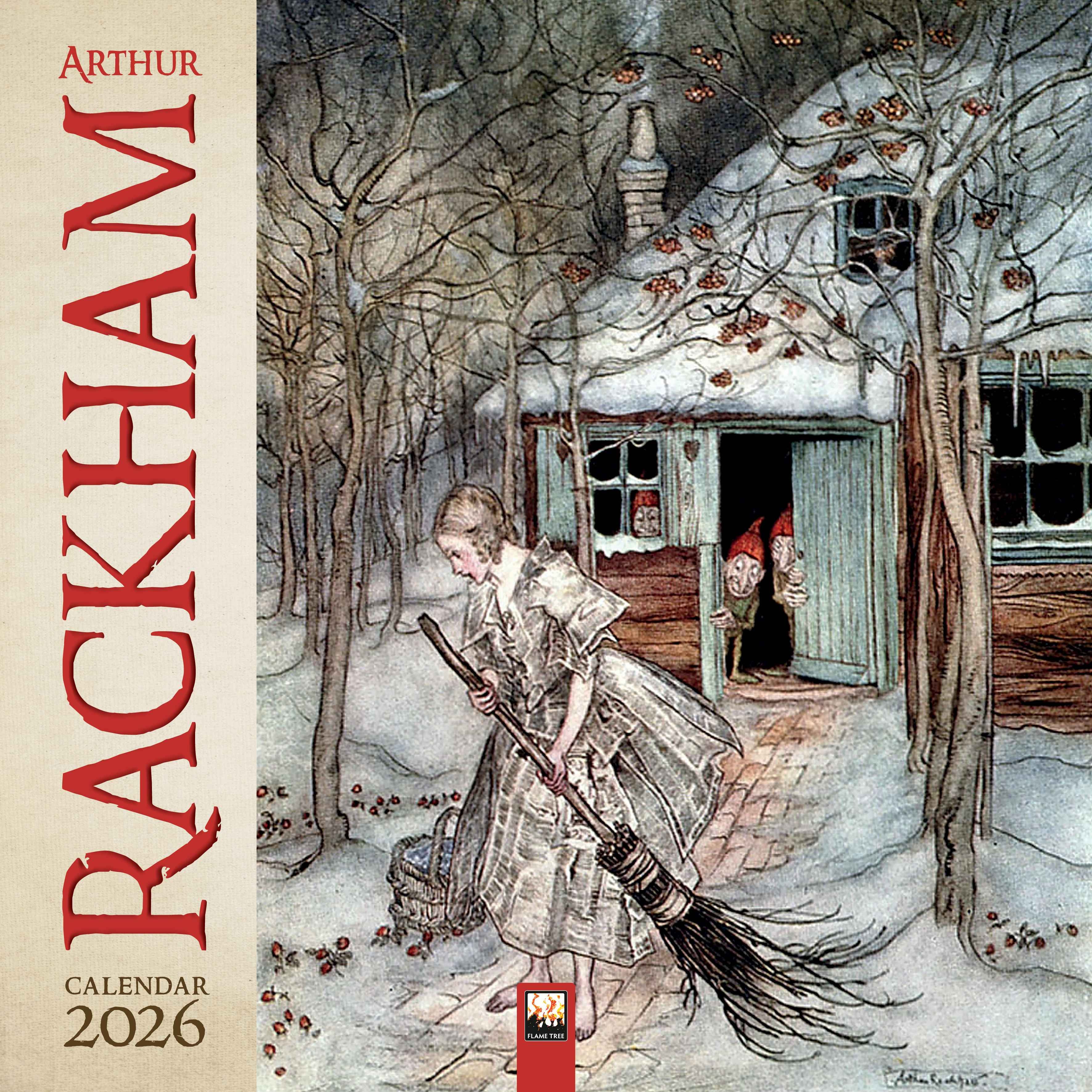 Kalender 2026 30x30 Arthur Rackham