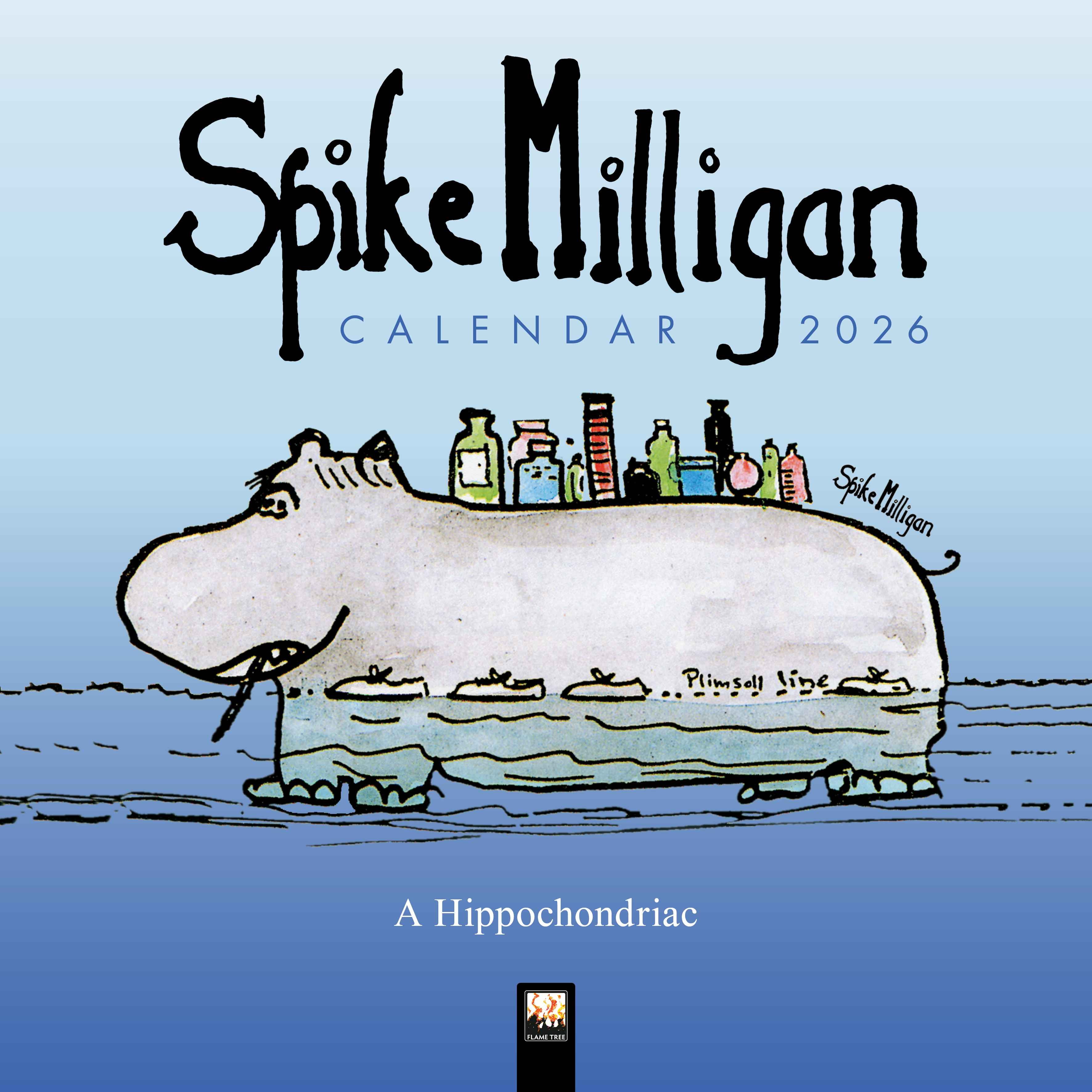 Kalender 2026 30x30 Spike Milligan