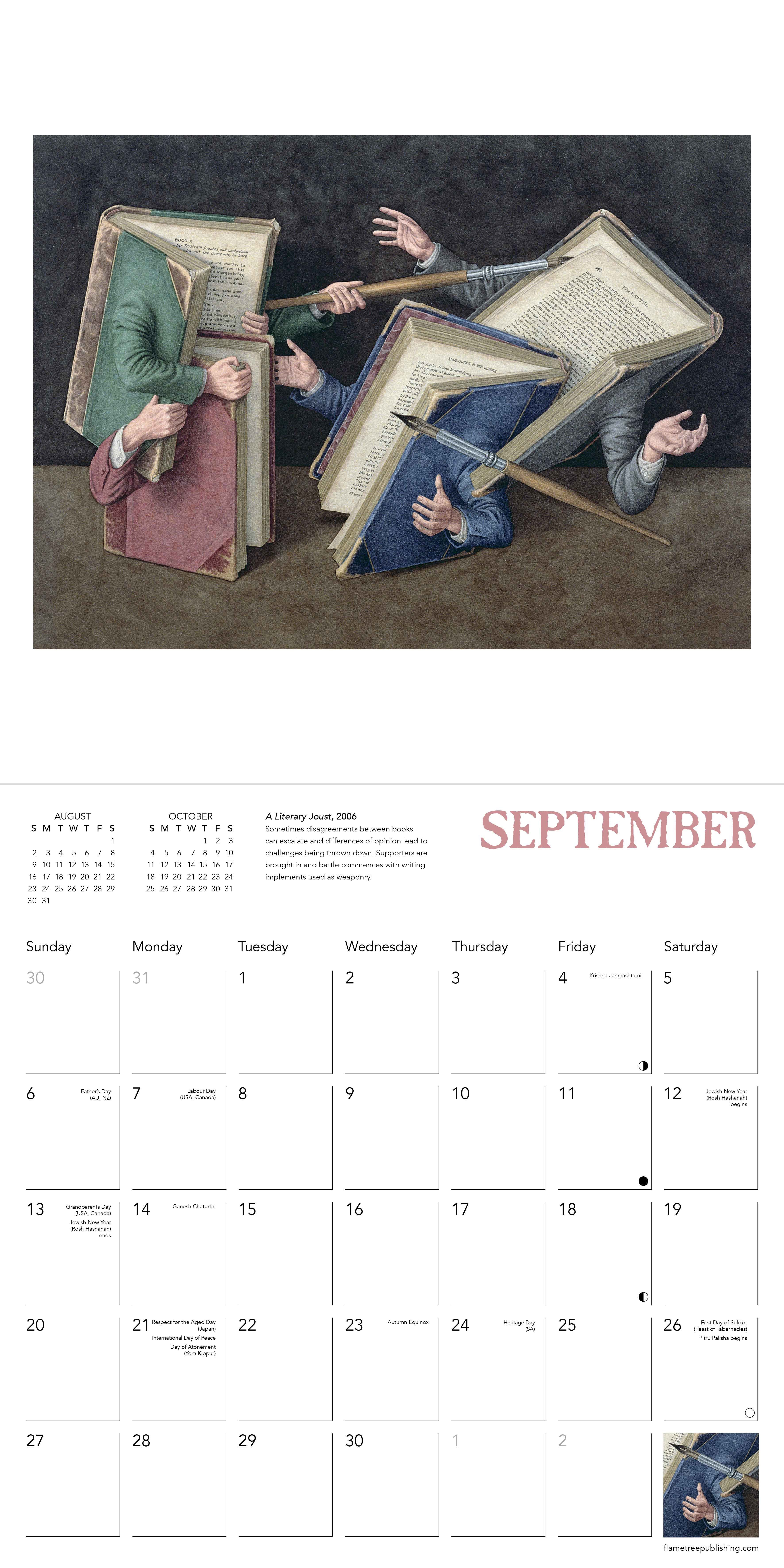 Kalender 2026 30x30 J Wolstenholme