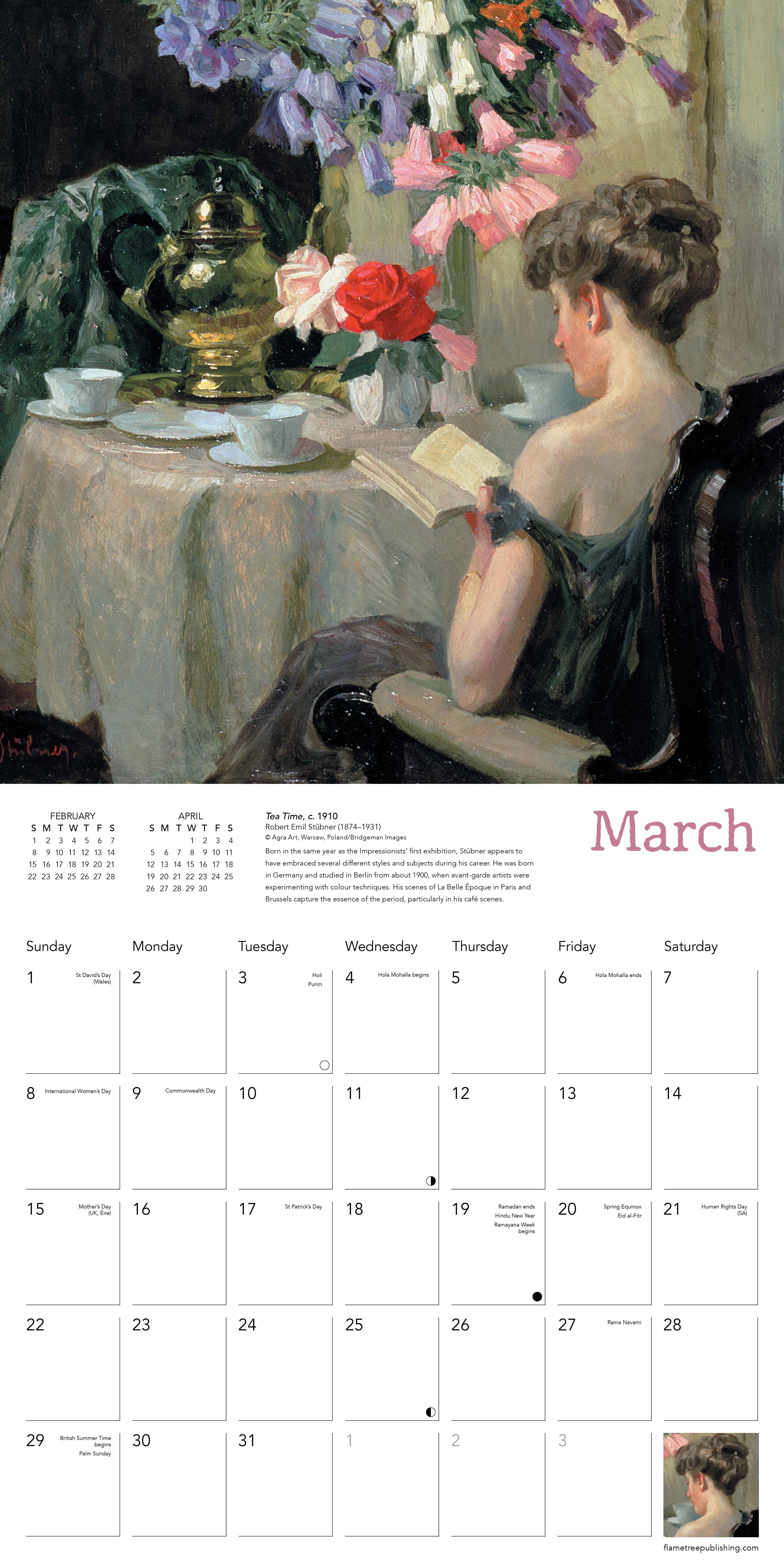 Kalender 2026 30x30 The Book Lovers