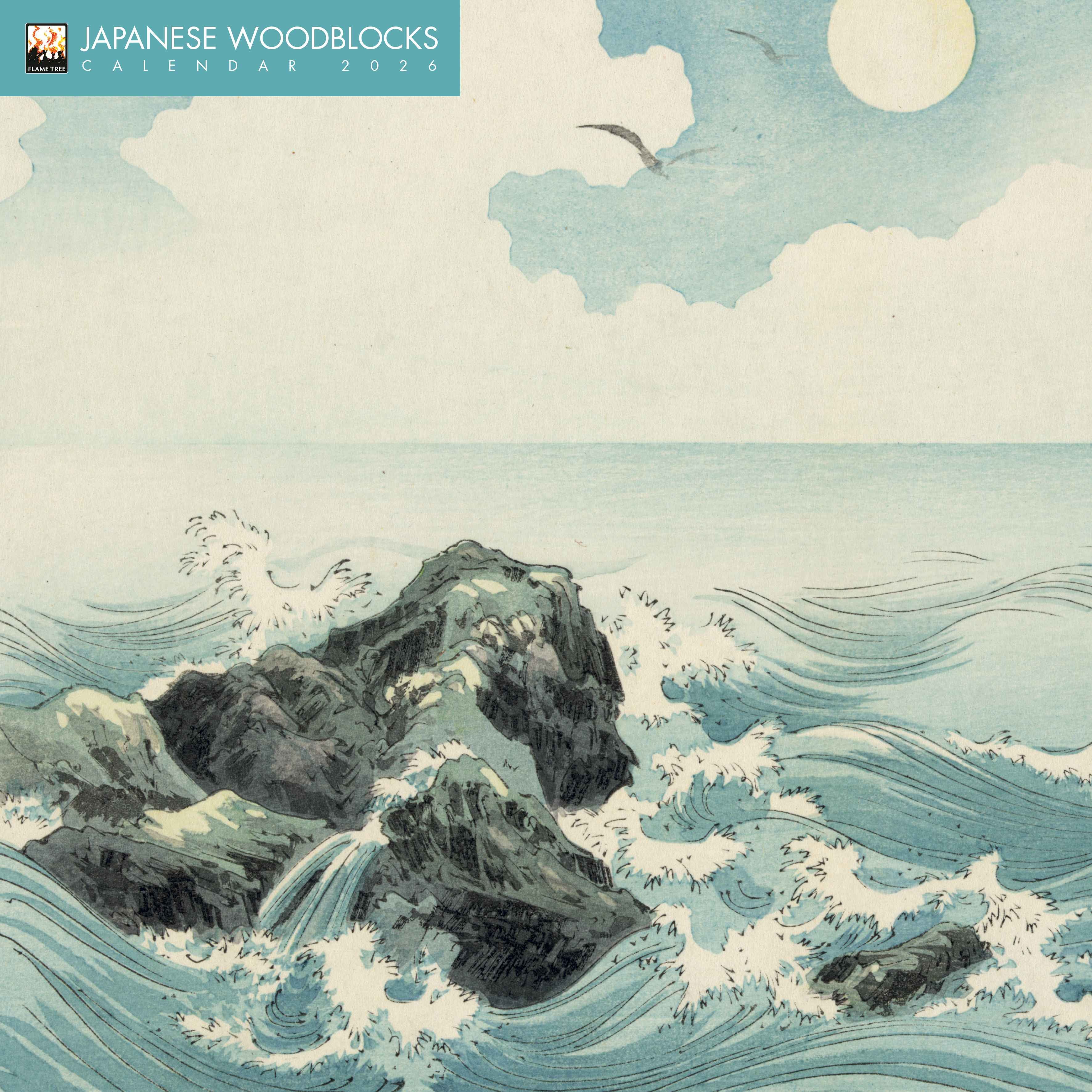 Kalender 2026 30x30 Japanese Woodblocks