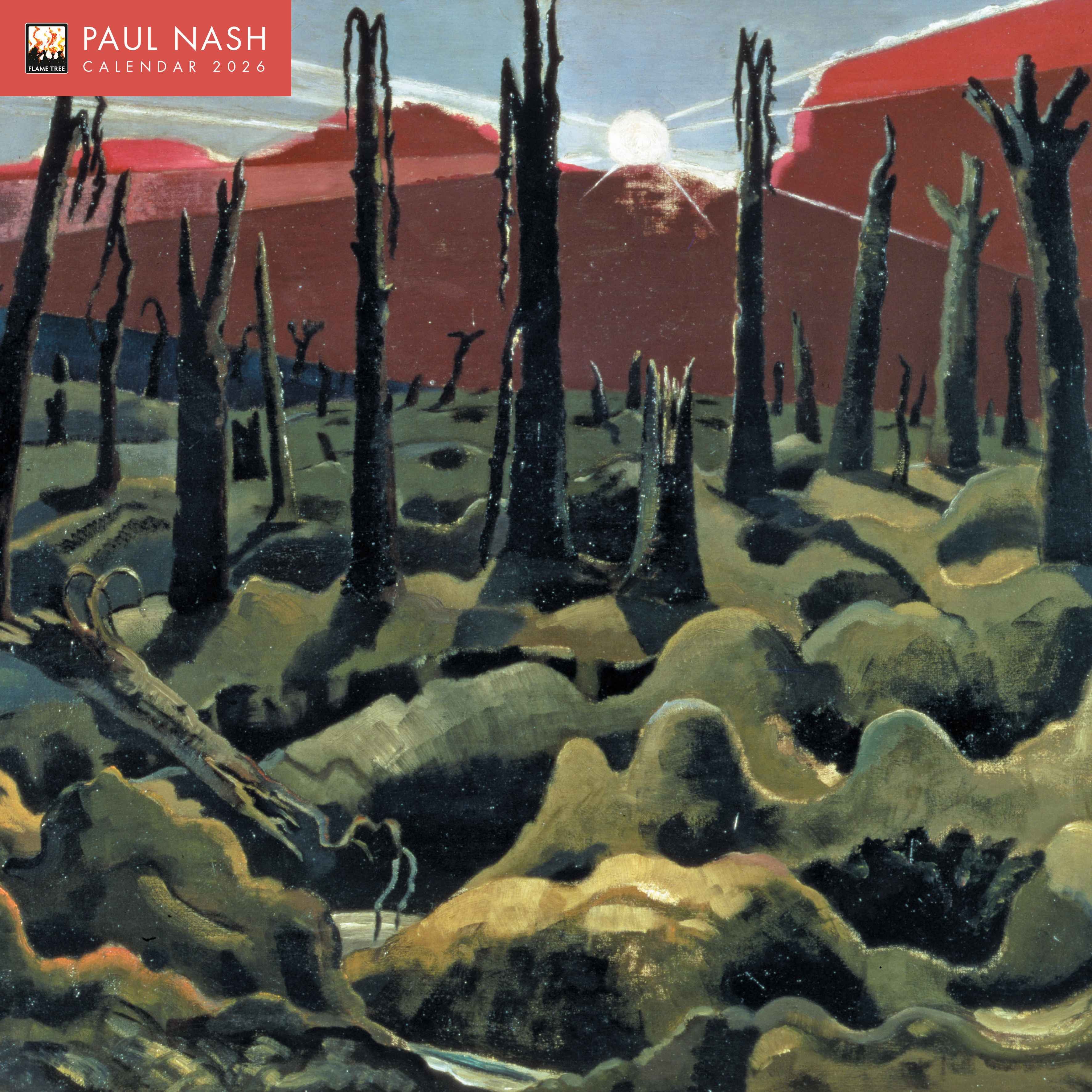 Kalender 2026 30x30 Paul Nash