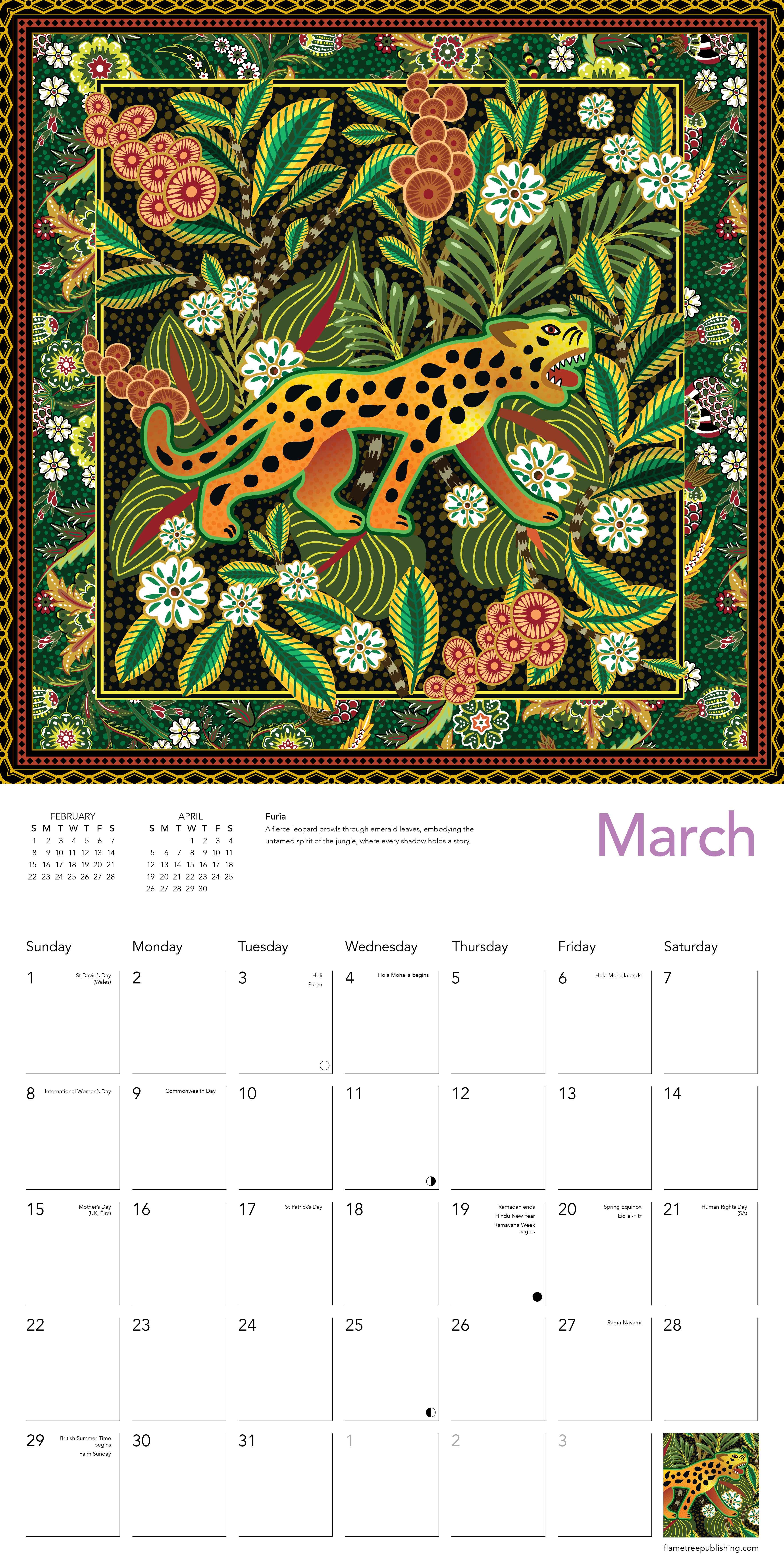 Kalender 2026 30x30 Catalina Estrada