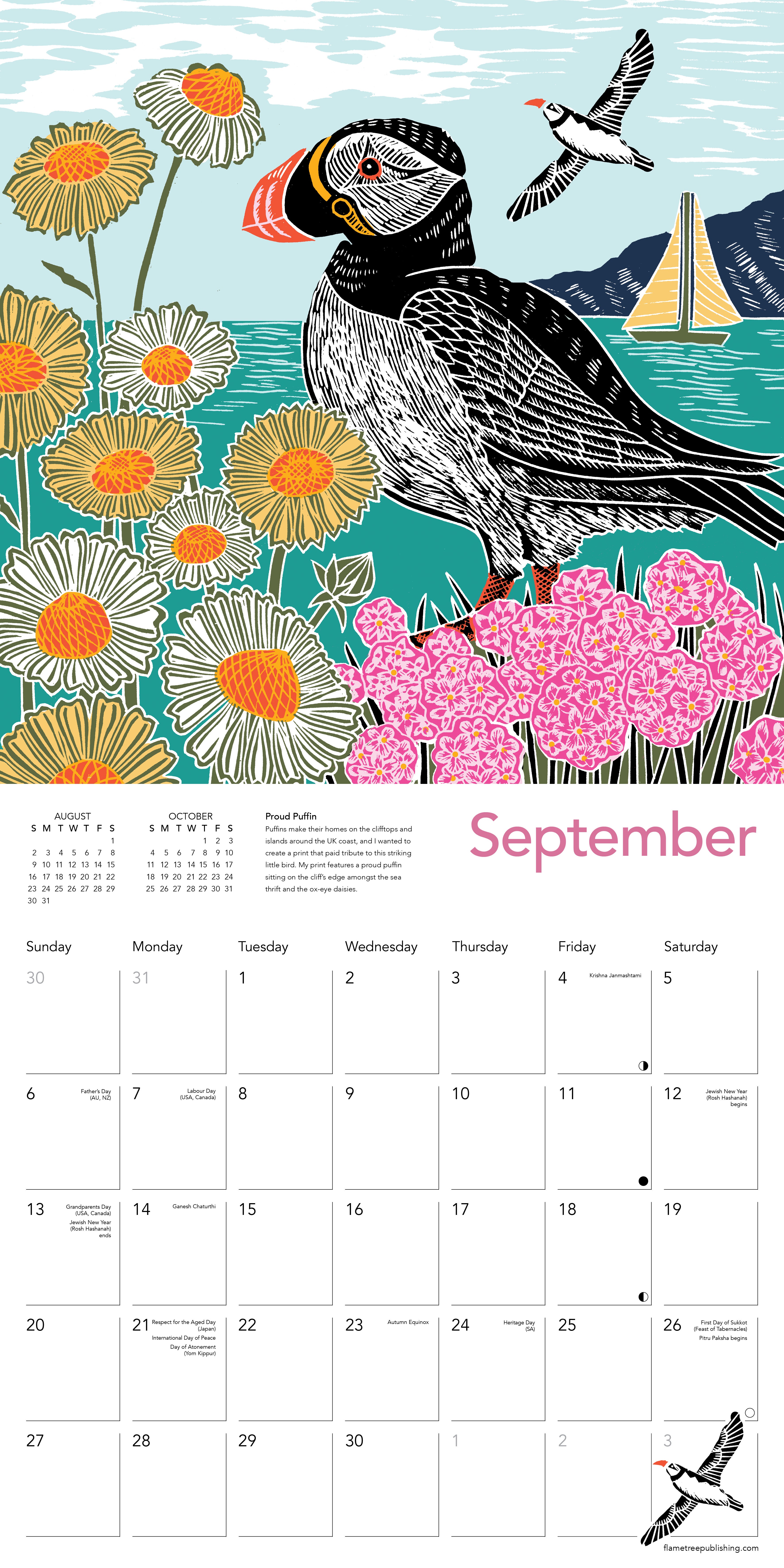 Kalender 2026 Kate Heiss 30x30cm